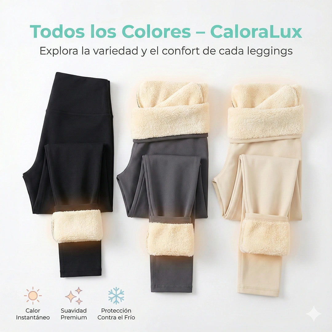 CaloraLux- Leggings con Forro Polar