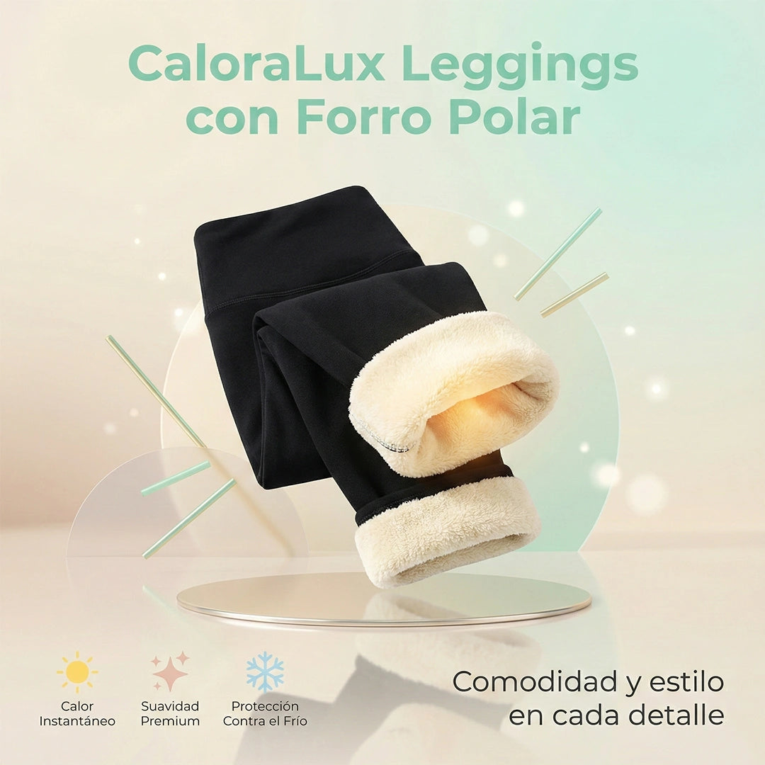 CaloraLux- Leggings con Forro Polar