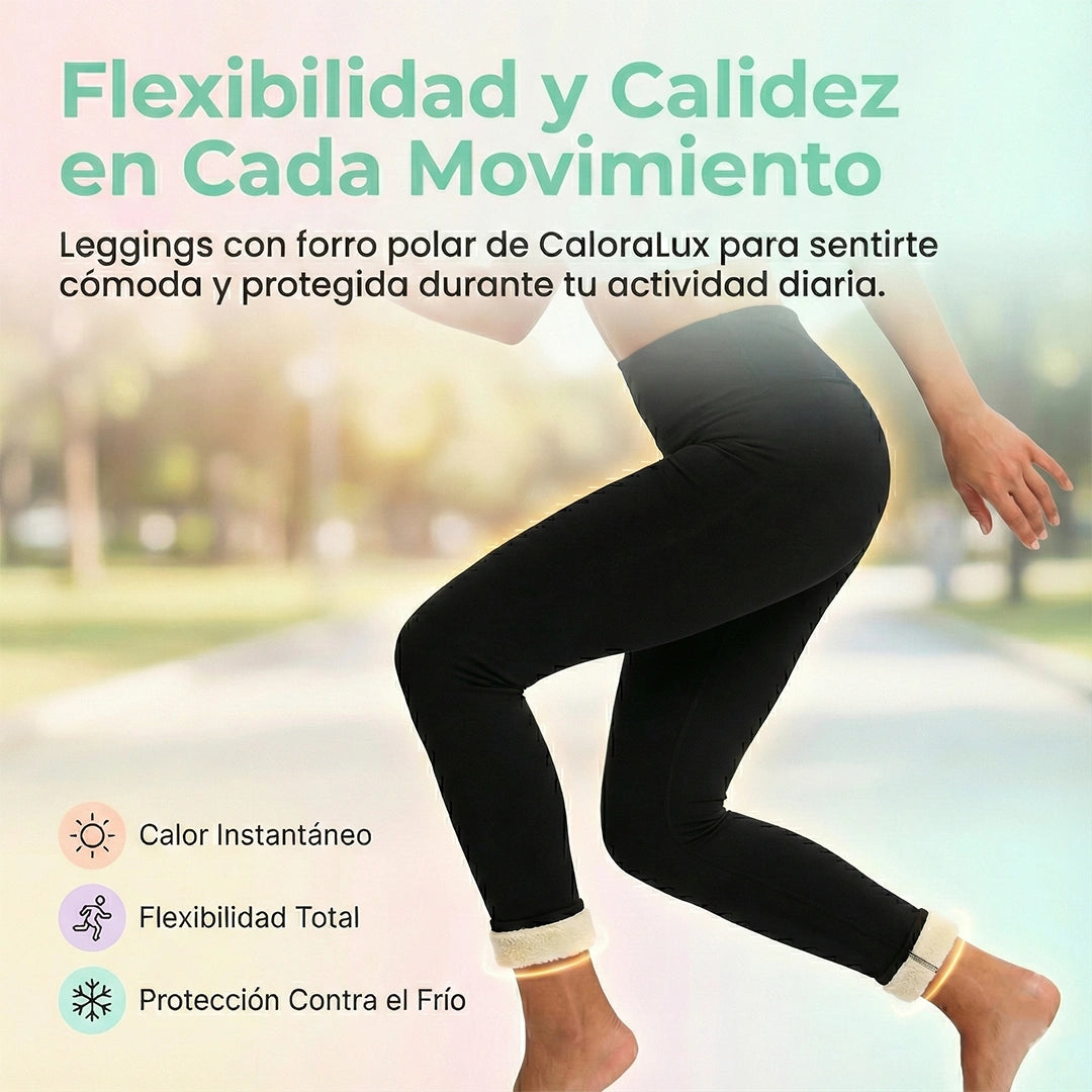 CaloraLux- Leggings con Forro Polar