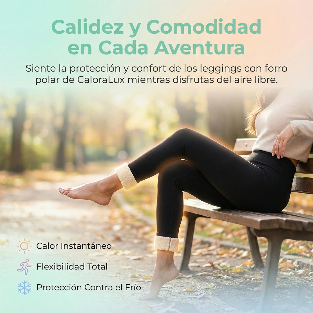 CaloraLux- Leggings con Forro Polar