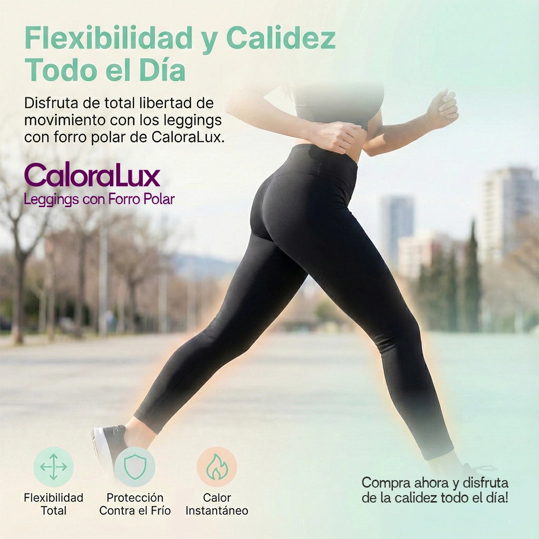 CaloraLux- Leggings con Forro Polar