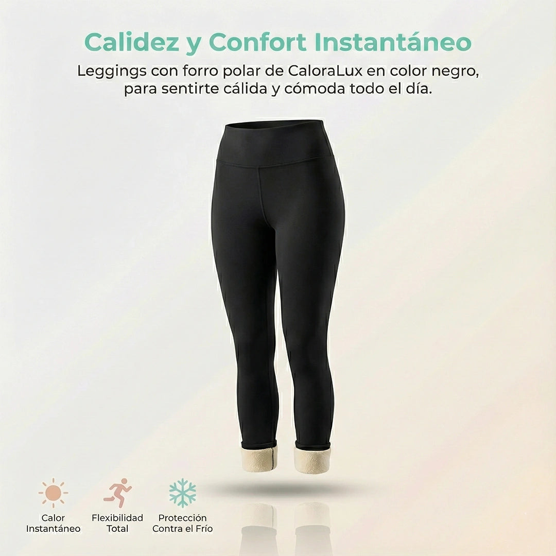 CaloraLux- Leggings con Forro Polar