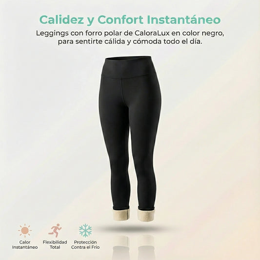 CaloraLux- Leggings con Forro Polar