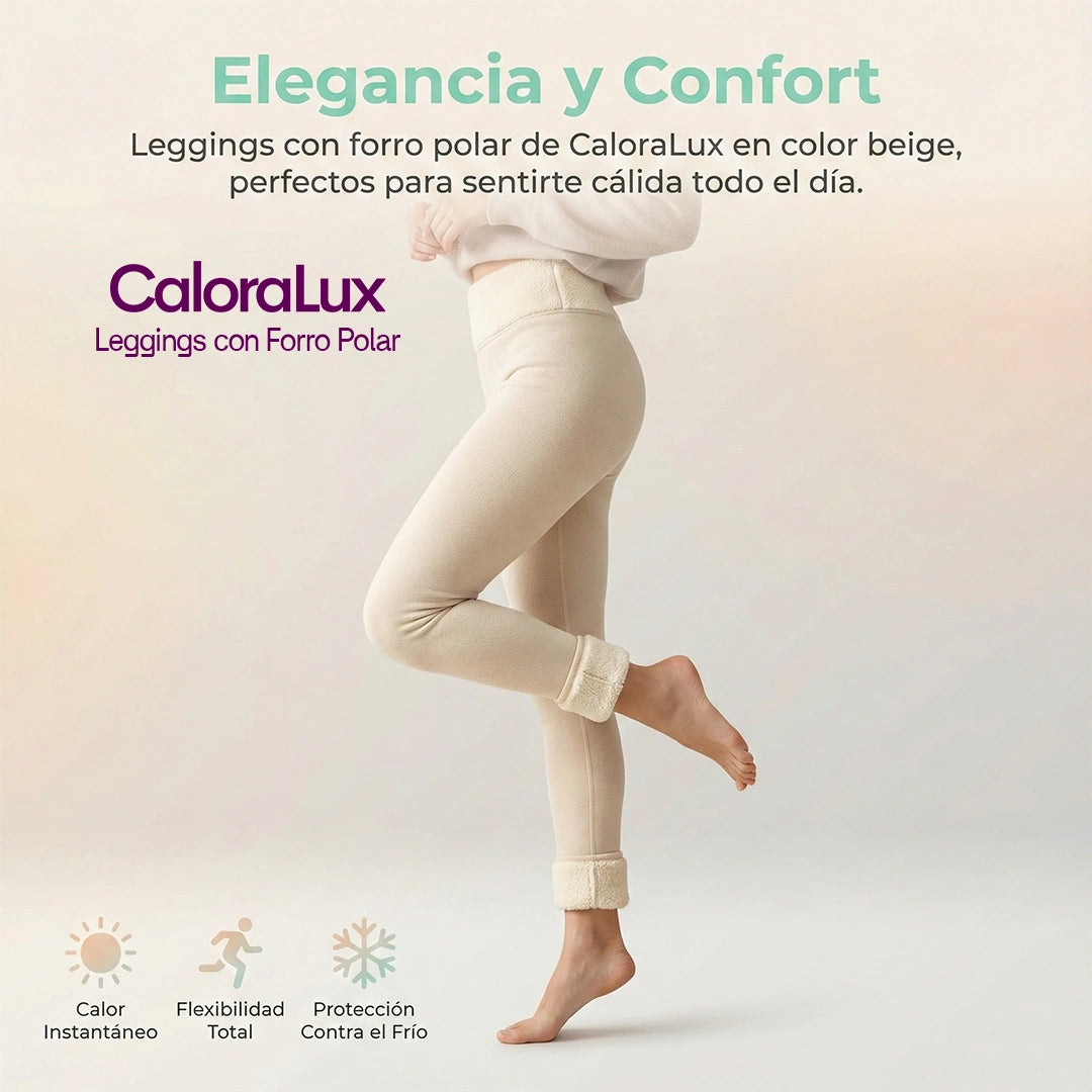 CaloraLux- Leggings con Forro Polar