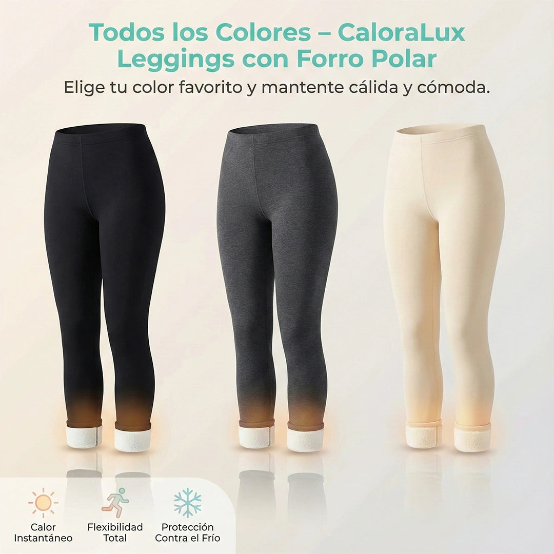 CaloraLux- Leggings con Forro Polar