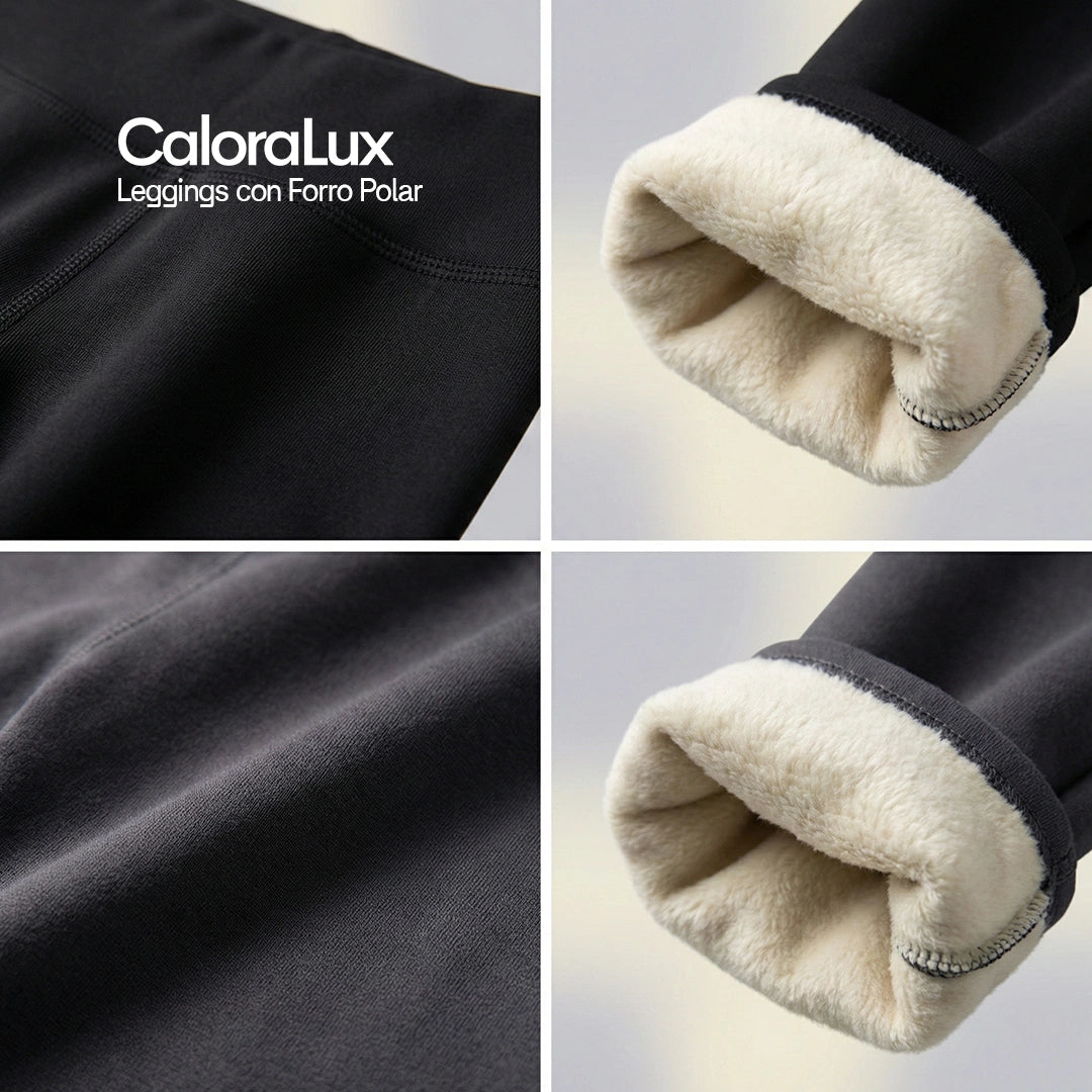 CaloraLux- Leggings con Forro Polar